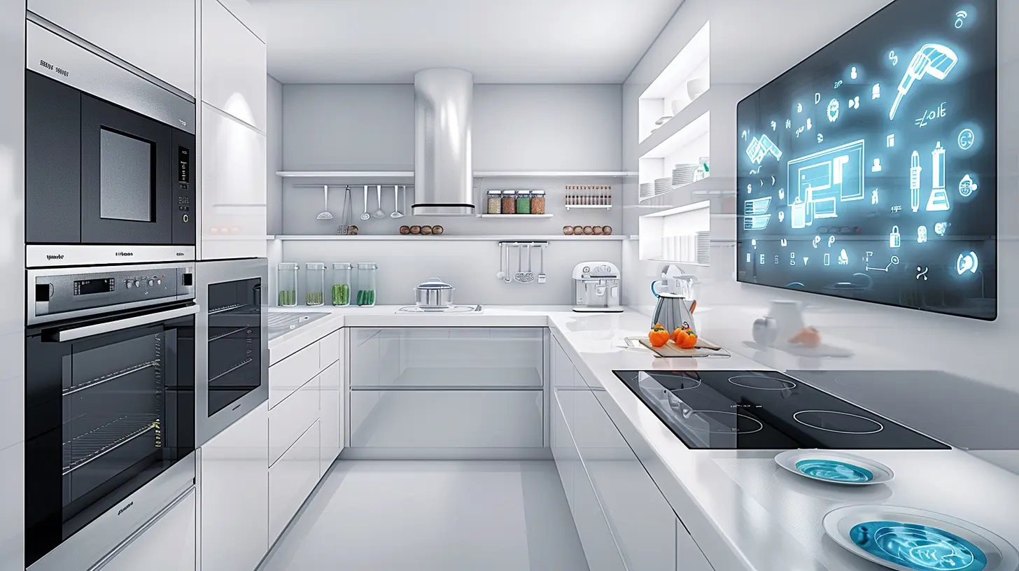The Role of Smart Displays in a Fully Automated Smart Kitchen