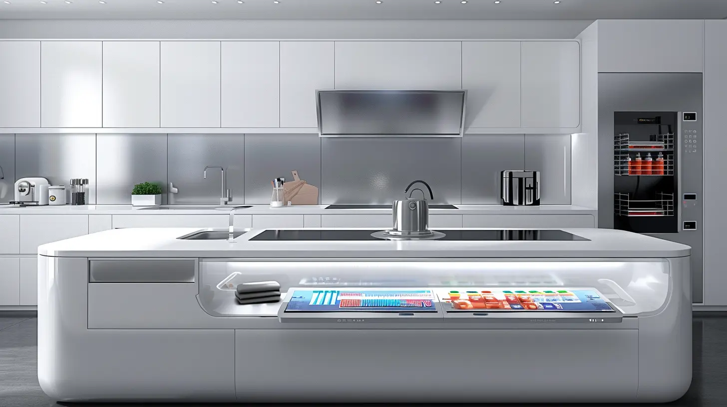The Role of Smart Displays in a Fully Automated Smart Kitchen