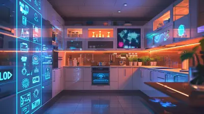 The Role of Smart Displays in a Fully Automated Smart Kitchen