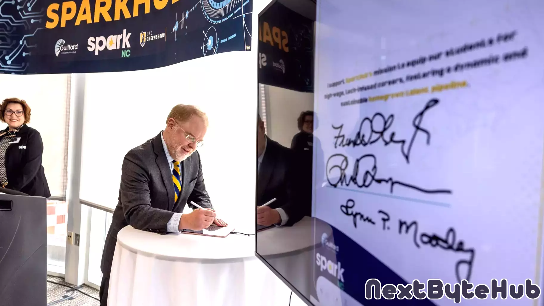 SparkNC, UNCG and Guilford County Schools launch landmark partnership to prepare students for technology careers