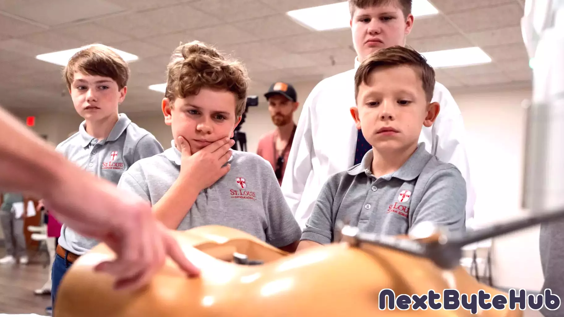 St. Louis Catholic School Robotics Club Explores Medical Technology at St. Francis Hospital