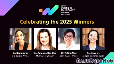 Honoring the First Recipients of the Sony Women in Technology Award in Partnership with Nature